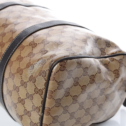 Gucci Crystal Monogram Medium Joy Boston Dark Brown 15 of 27