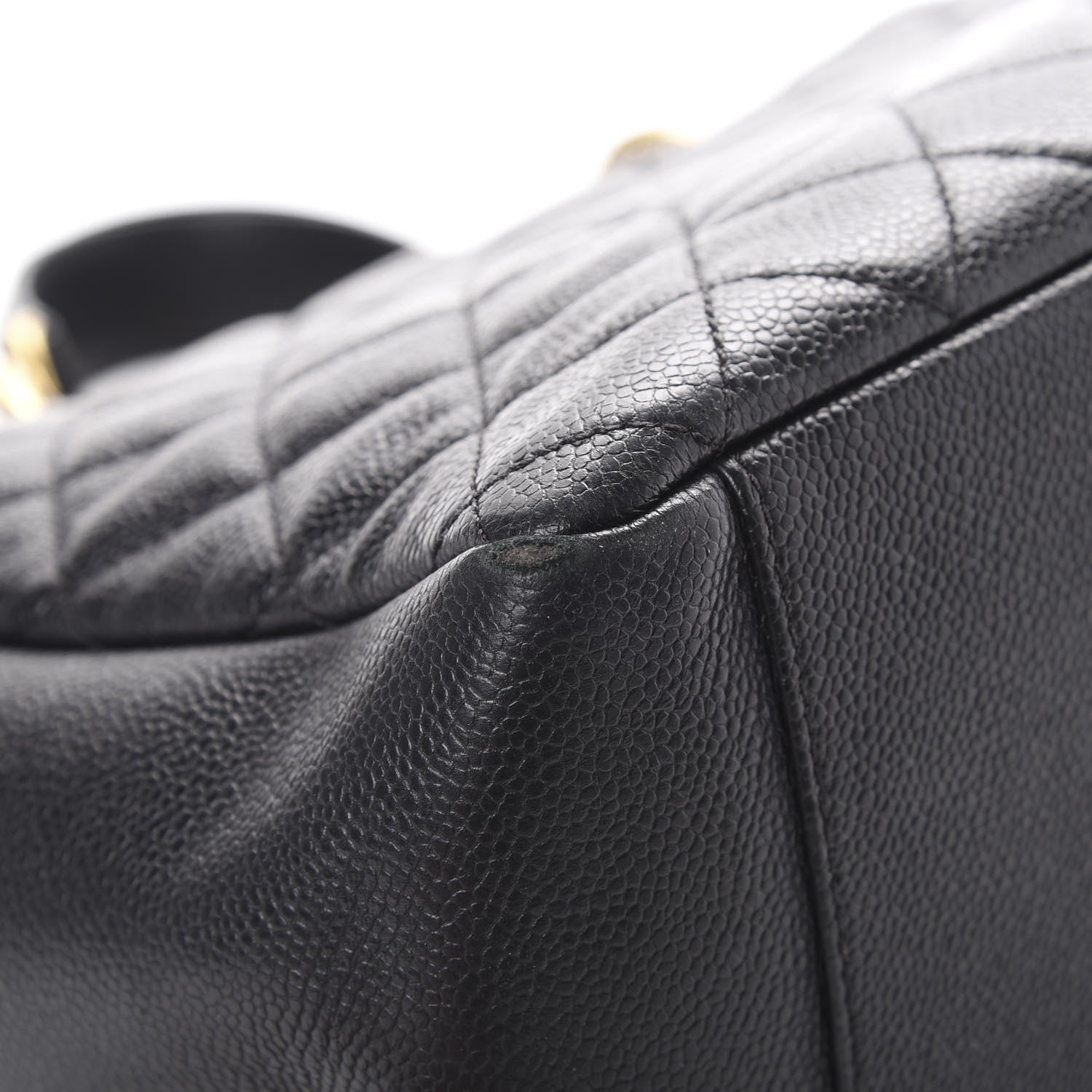Chanel Caviar Quilted Grand Shopping Tote GST Black 8 of 17