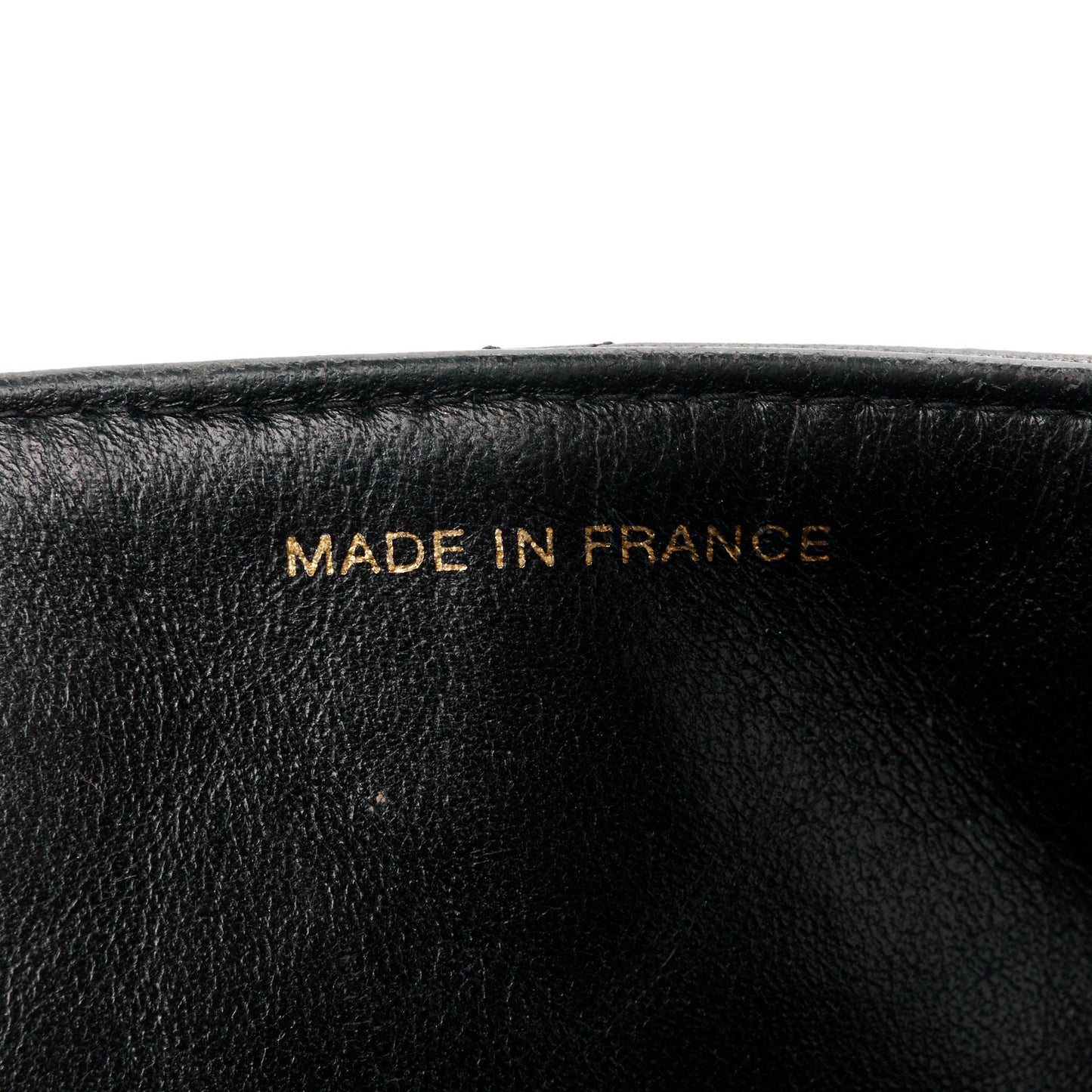 Lambskin Quilted XL Jumbo Single Flap Black