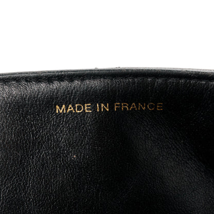 Chanel Lambskin Quilted XL Jumbo Single Flap Black 7 of 12