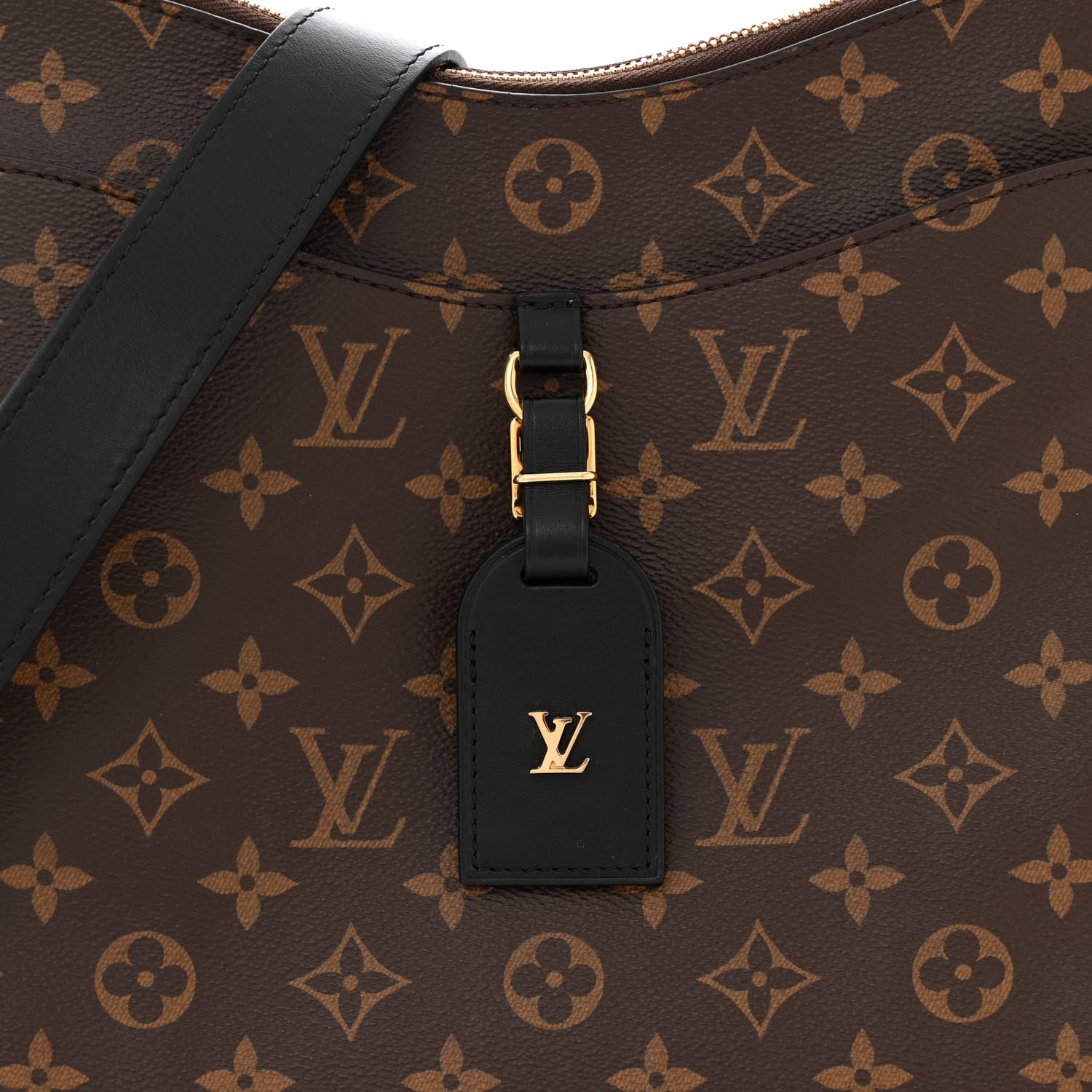 Louis Vuitton Monogram Odeon MM Black 7 of 9