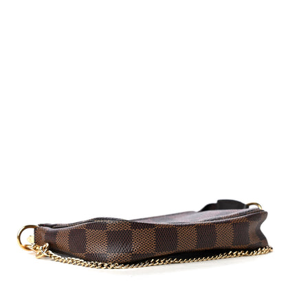 Louis Vuitton Damier Ebene Mini Pochette Accessories 3 of 4