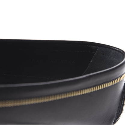 Louis Vuitton Calfskin Zipper Oxford Loafers 40 Black 11 of 12