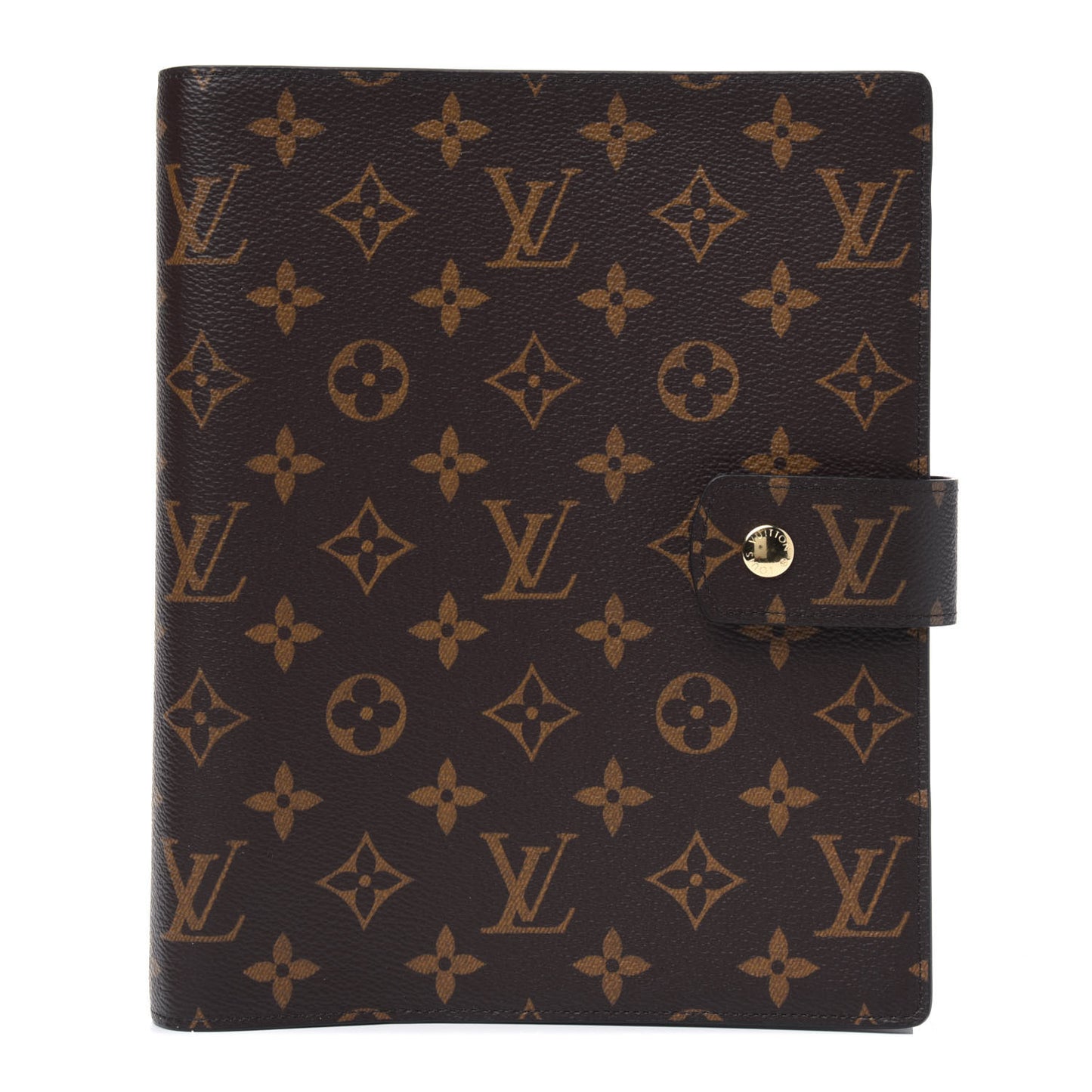 Monogram Large Ring Agenda Cover
