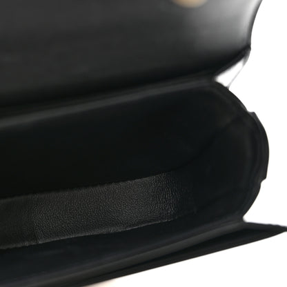 Celine Shiny Calfskin Triomphe Mini Besace Clea Black 5 of 14