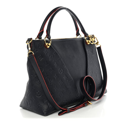 Louis Vuitton Empreinte V Tote MM Marine Rouge 3 of 10