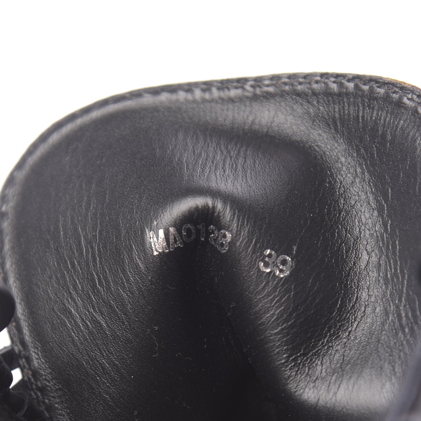 Suede Calfskin Monogram Laureate Platform Desert Boots 39 Black