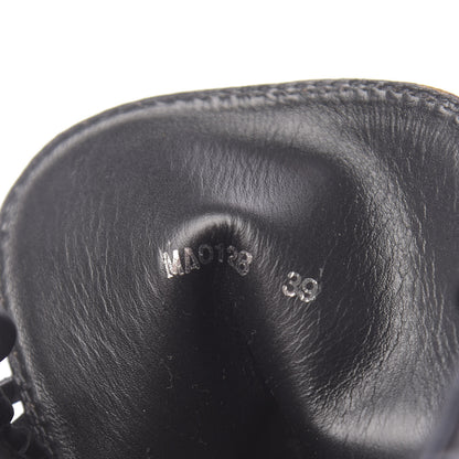 Louis Vuitton Suede Calfskin Monogram Laureate Platform Desert Boots 39 Black 8 of 8