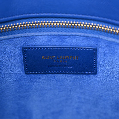 Saint Laurent Calfskin Small Sac De Jour Royal Blue 6 of 12