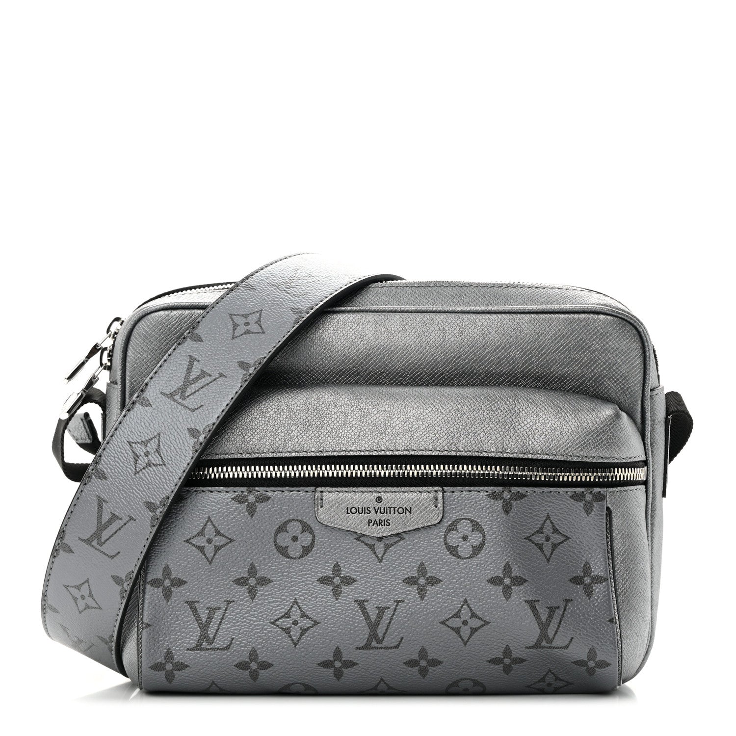 Louis Vuitton Taigarama Outdoor Messenger Gunmetal 1 of 9