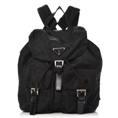 Prada Nylon Vela Small Backpack Black 1 of 7
