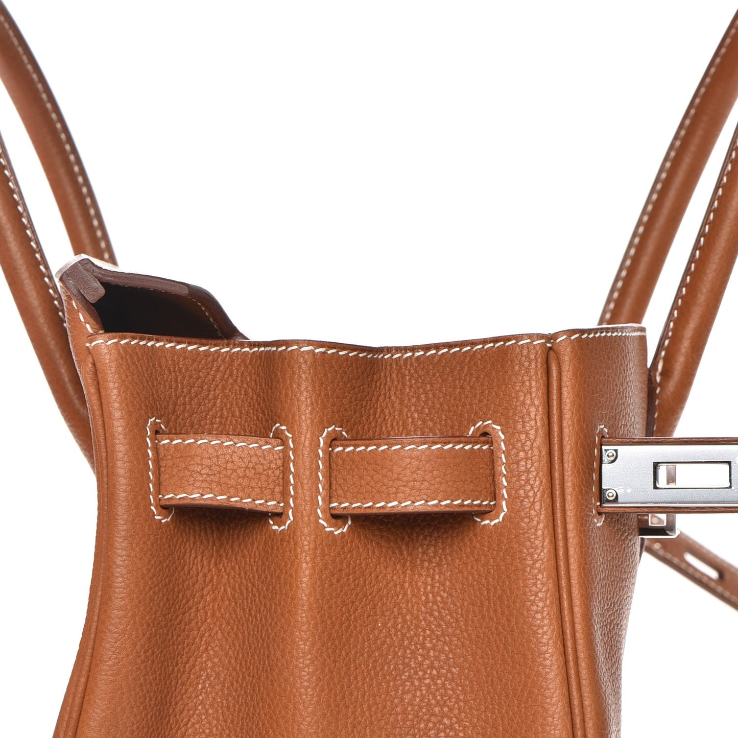 Natural Barenia Faubourg Birkin 30 Fauve
