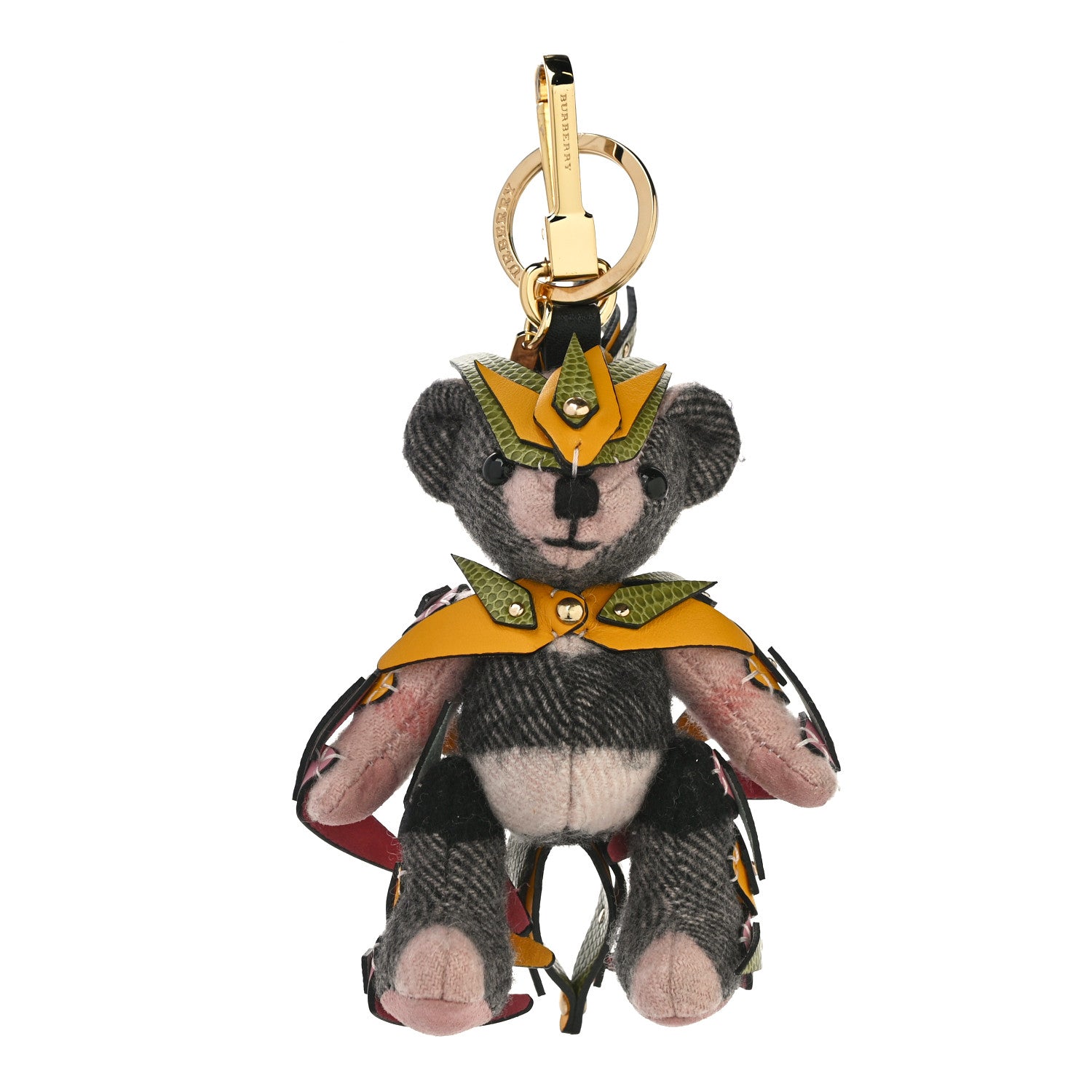 Burberry Cashmere Check Thomas Bear Bag Charm 1 of 4