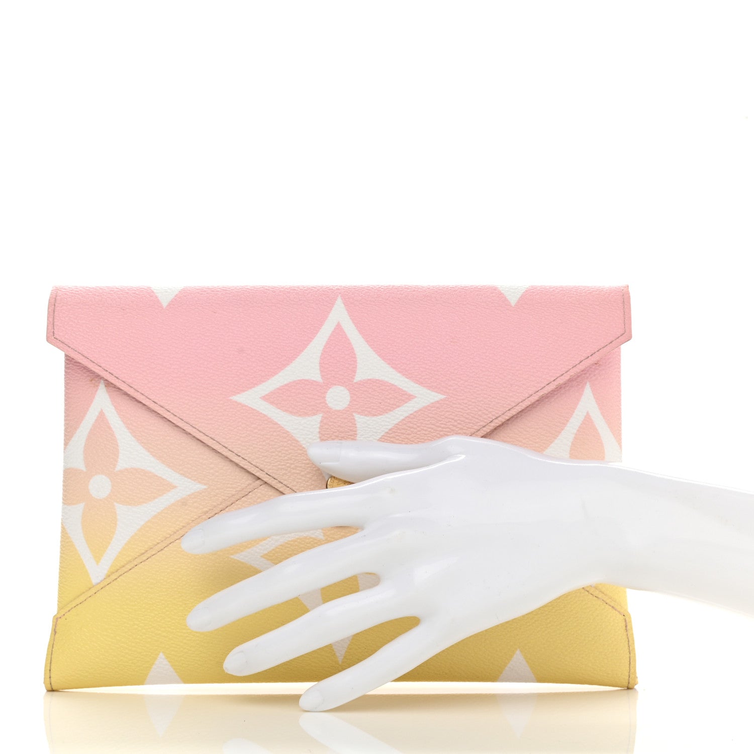 Louis Vuitton Monogram Giant By The Pool Large Kirigami Pochette Pink 2 of 8