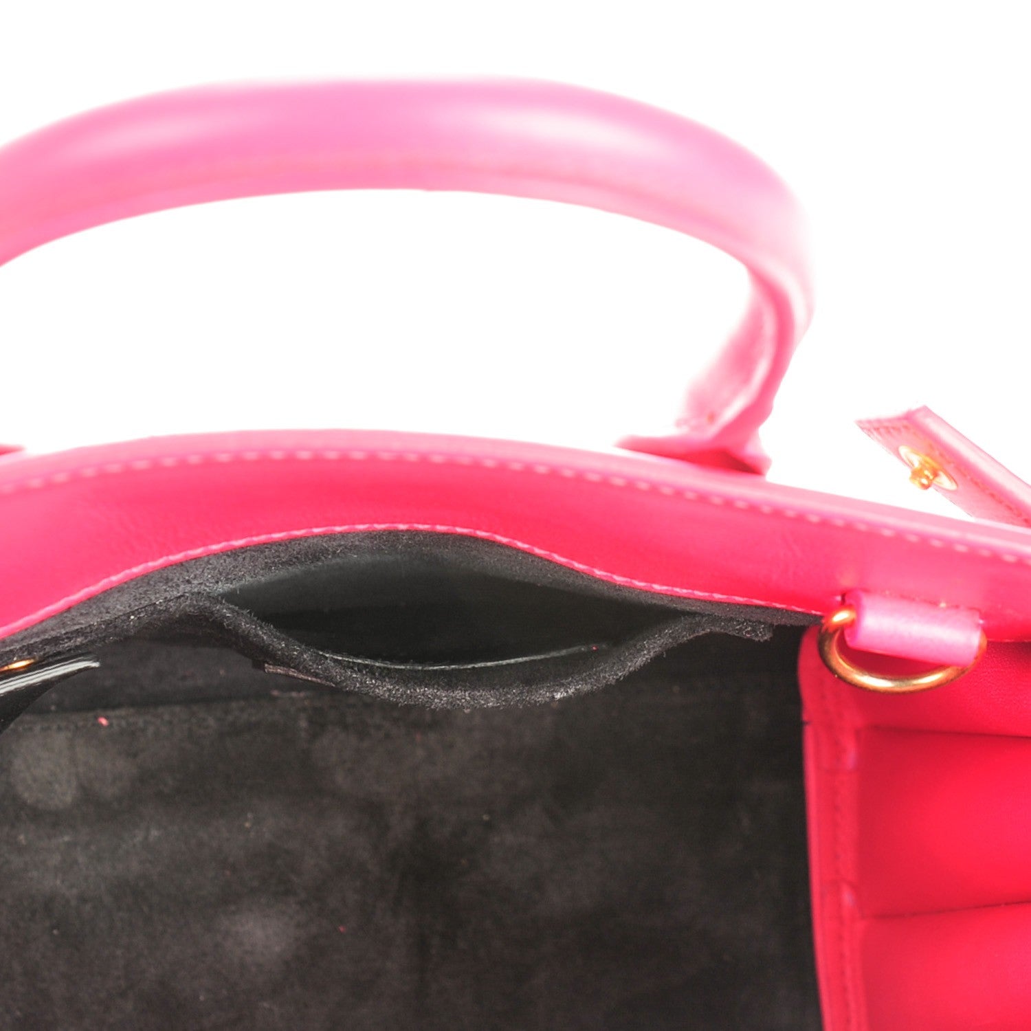 Saint Laurent Calfskin Nano Sac De Jour Fluo Pink 7 of 7