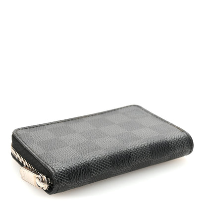 Louis Vuitton Damier Graphite Zippy Coin Purse Vertical 4 of 7