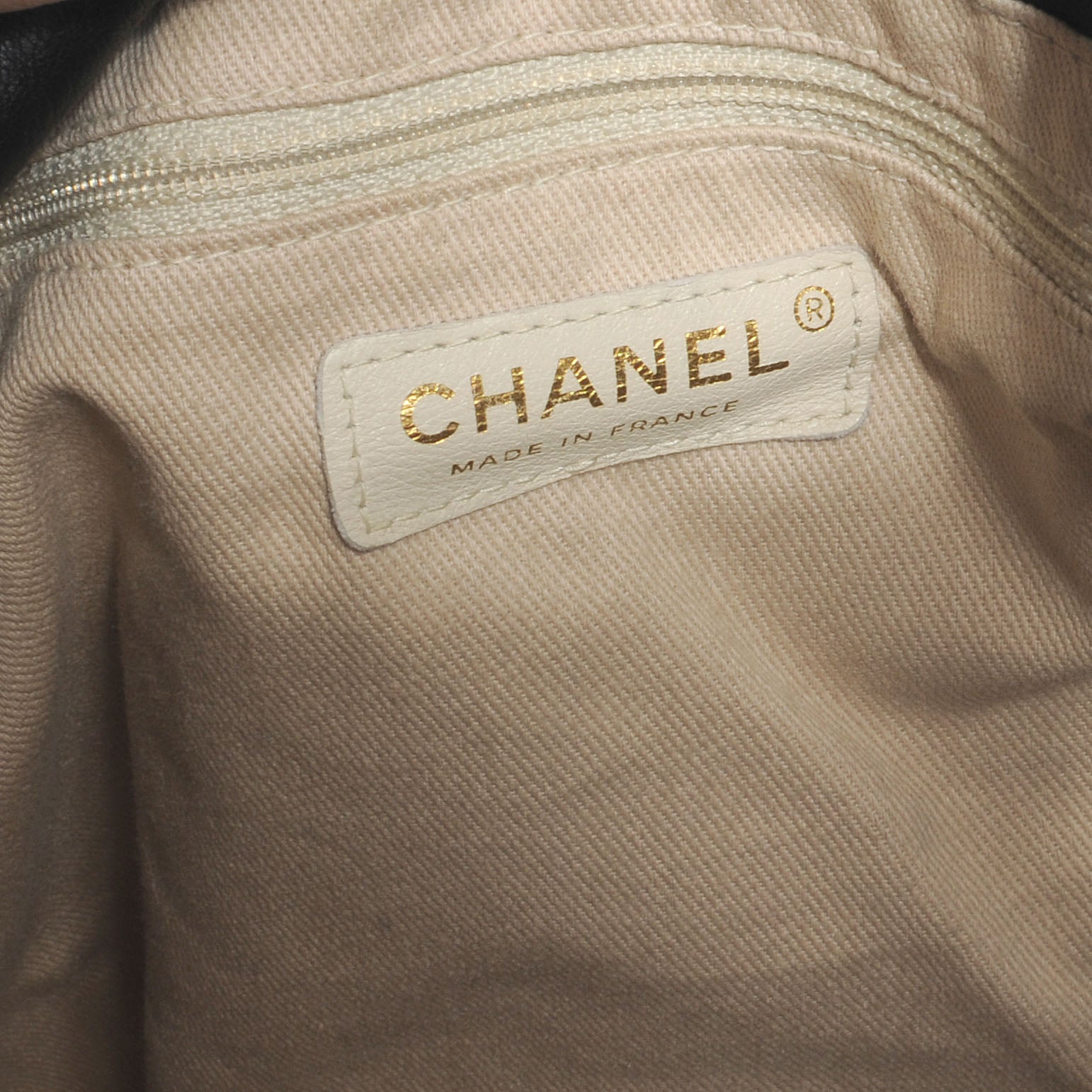 Chanel Lambskin Camellia Tote Black 6 of 7