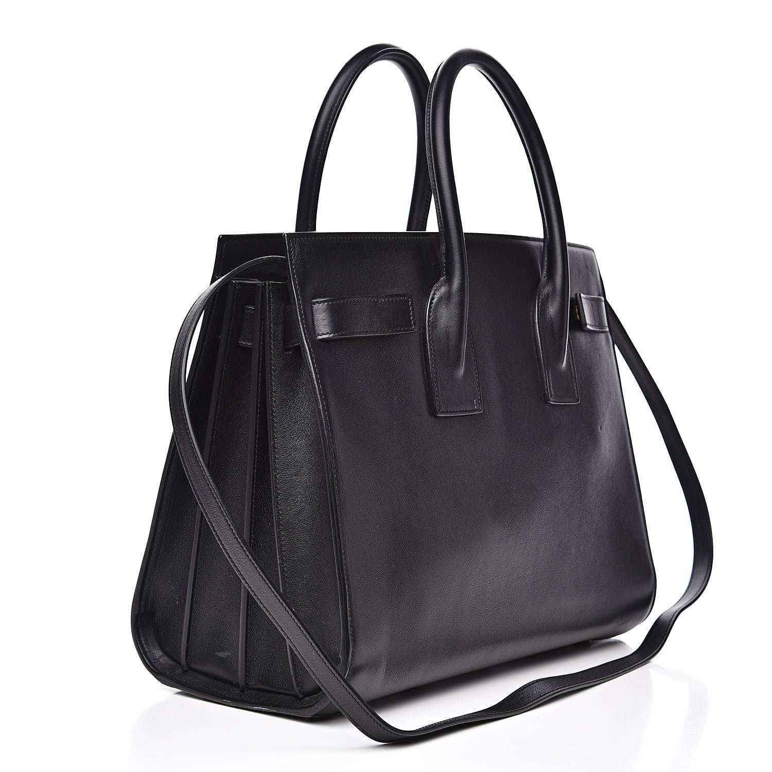Saint Laurent Calfskin Small Sac De Jour Black 3 of 15