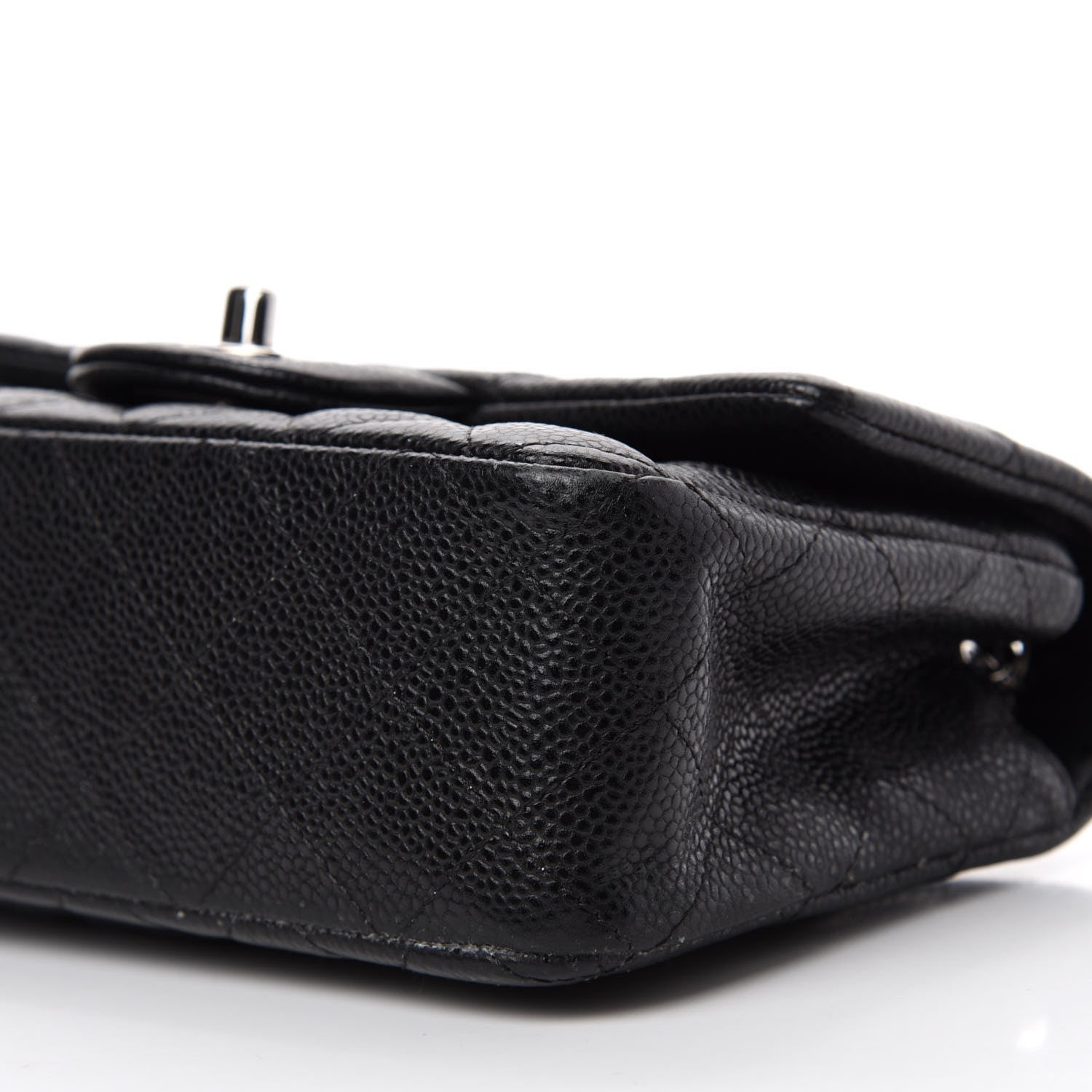 Chanel Caviar Quilted Mini Rectangular Flap Black 7 of 11