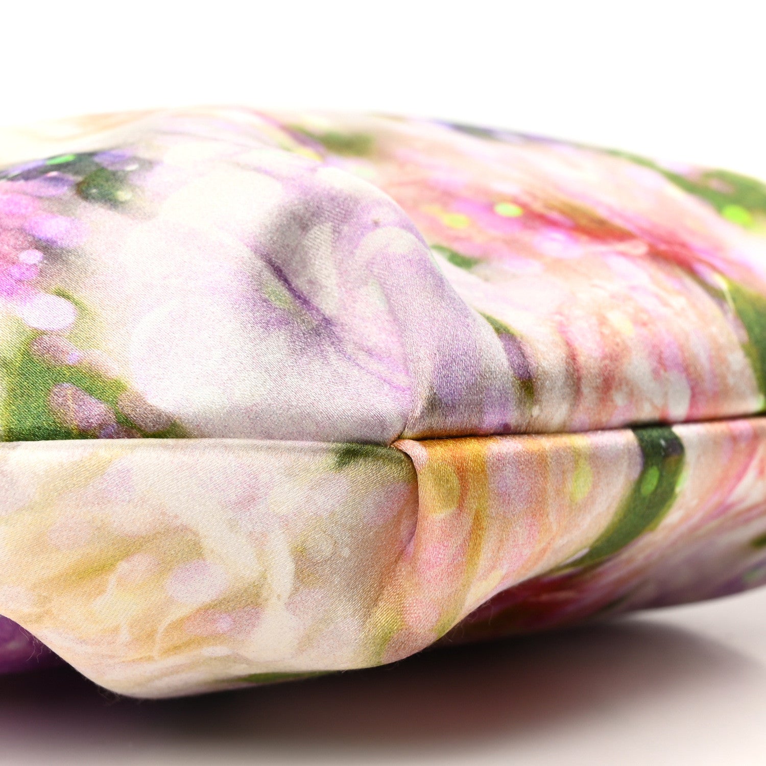 Jimmy Choo Satin Floral Bonny Shoulder Bag Multicolor 8 of 9