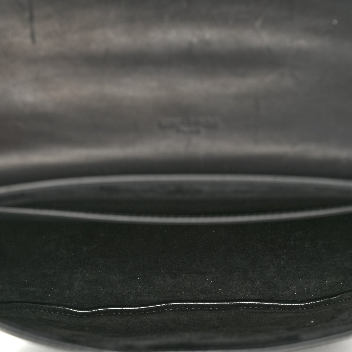 Smooth Calfskin Monogram Medium Kaia Satchel Black