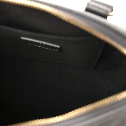 Louis Vuitton Shimmery Empreinte Monogram Giant Speedy Bandouliere 20 Gun Metal 5 of 9