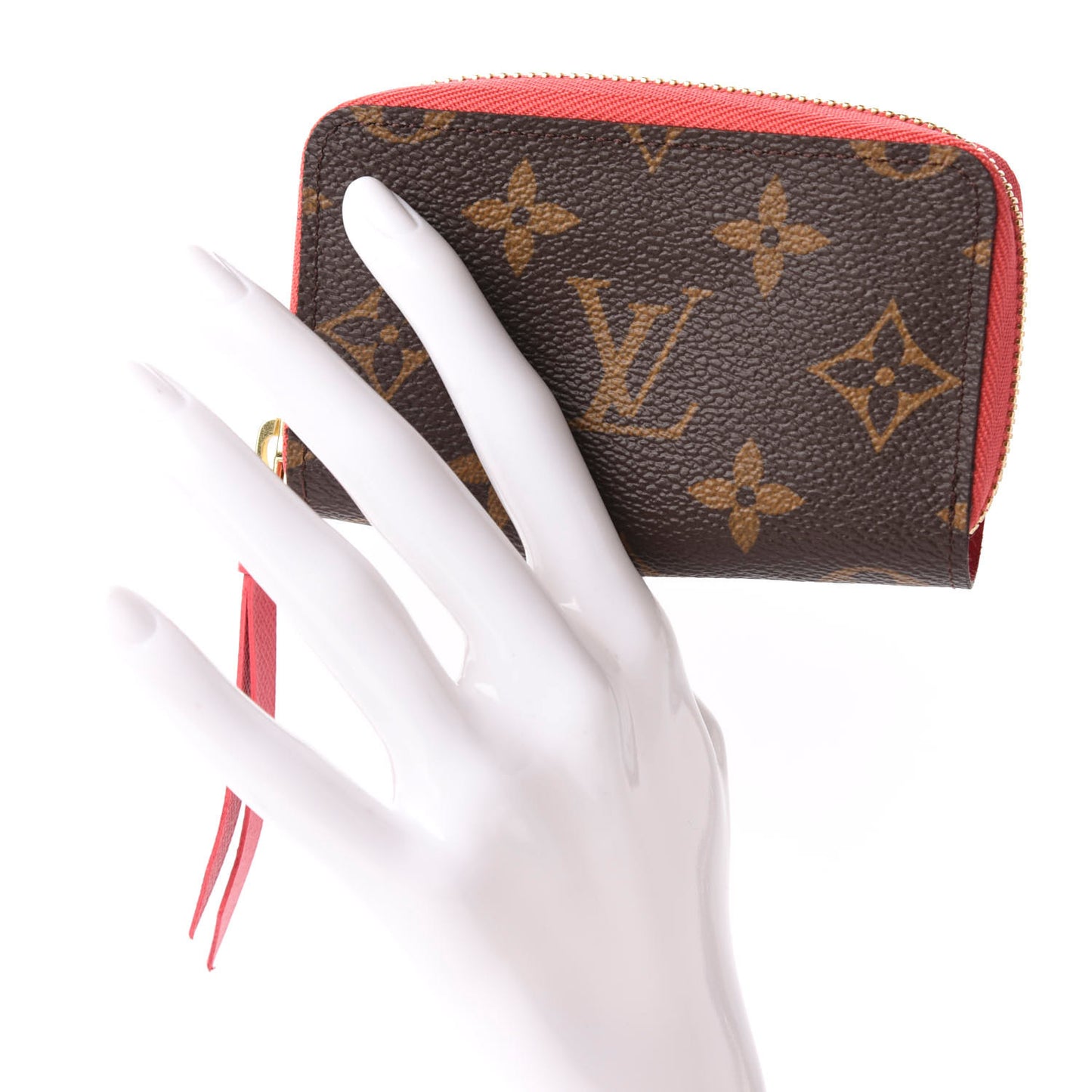 Monogram Zippy Multicartes Corail