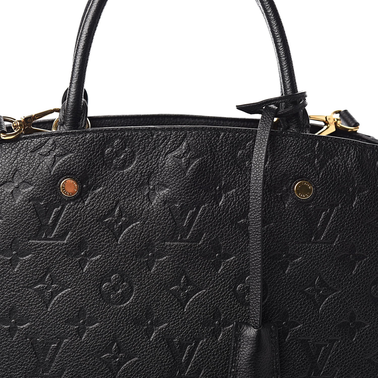 Louis Vuitton Empreinte Montaigne MM Black 11 of 11