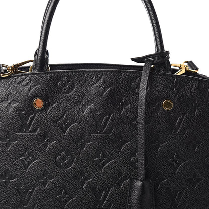 Louis Vuitton Empreinte Montaigne MM Black 11 of 11