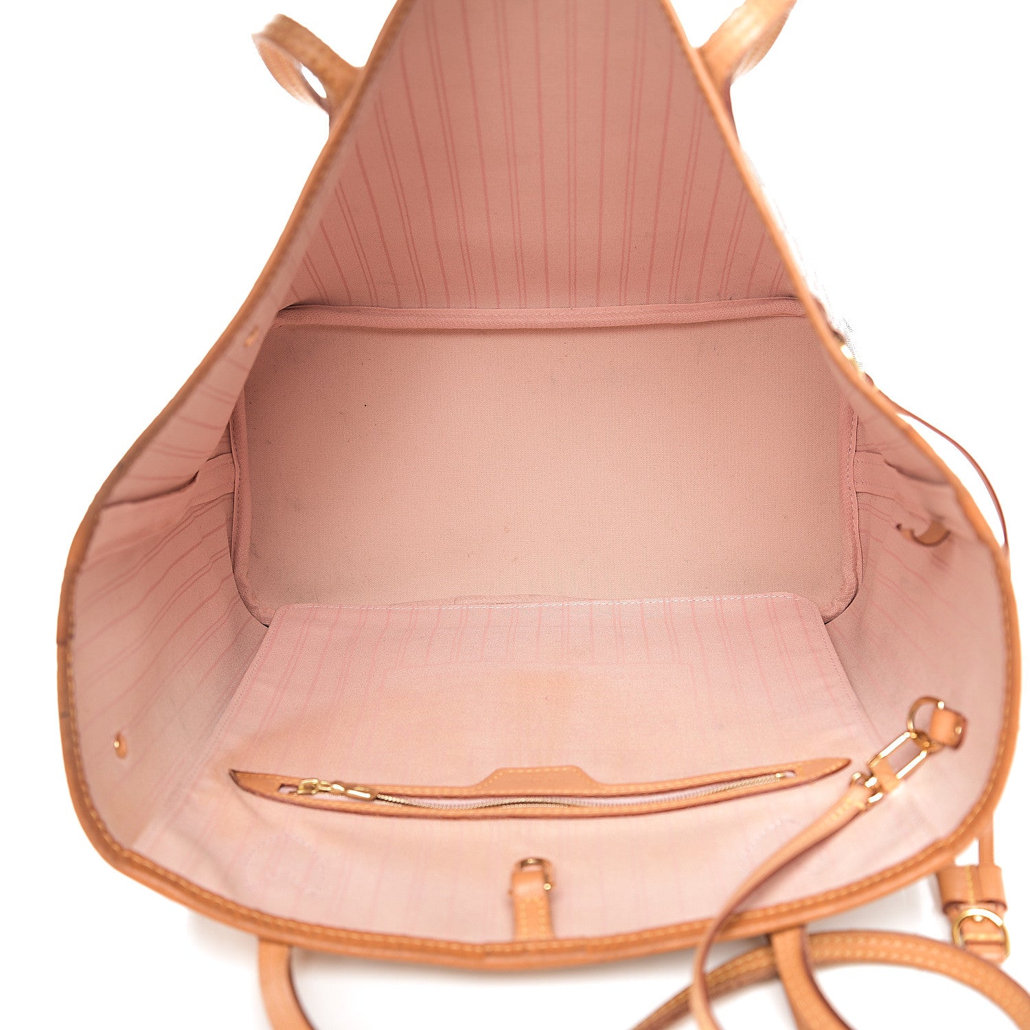 Louis Vuitton Damier Azur Neo Neverfull MM Rose Ballerine 4 of 20