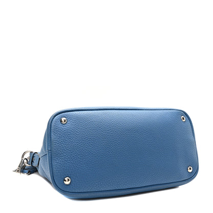 Prada Vitello Daino Hobo Cobalto 3 of 8
