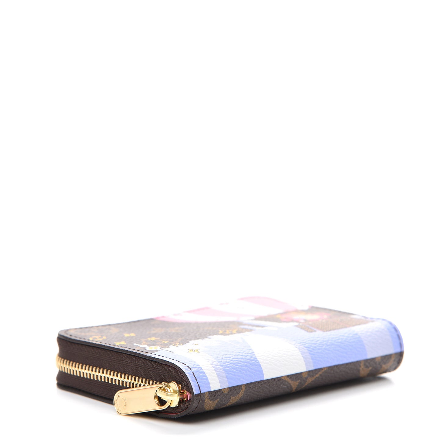 Monogram 2019 Christmas Animation Zippy Coin Purse