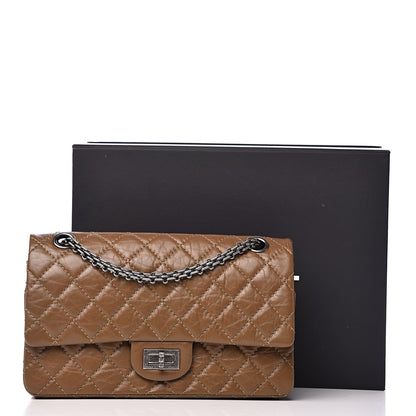 Chanel Aged Calfskin Quilted 2.55 Reissue 225 Flap Brown 11 of 11