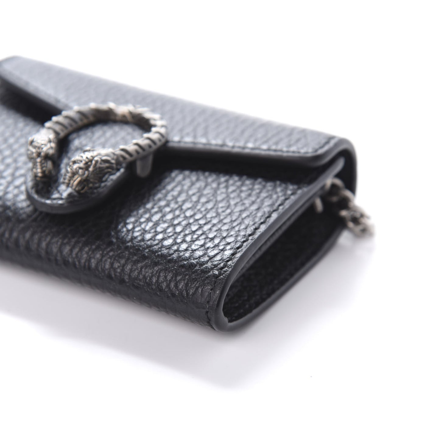 Calfskin Dionysus Coin Purse Black