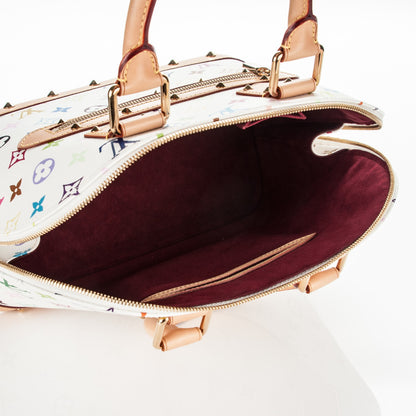 Louis Vuitton Monogram Multicolor Alma White 5 of 7