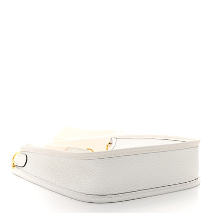Hermes Taurillon Clemence Amazone Evelyne TPM New White 4 of 10