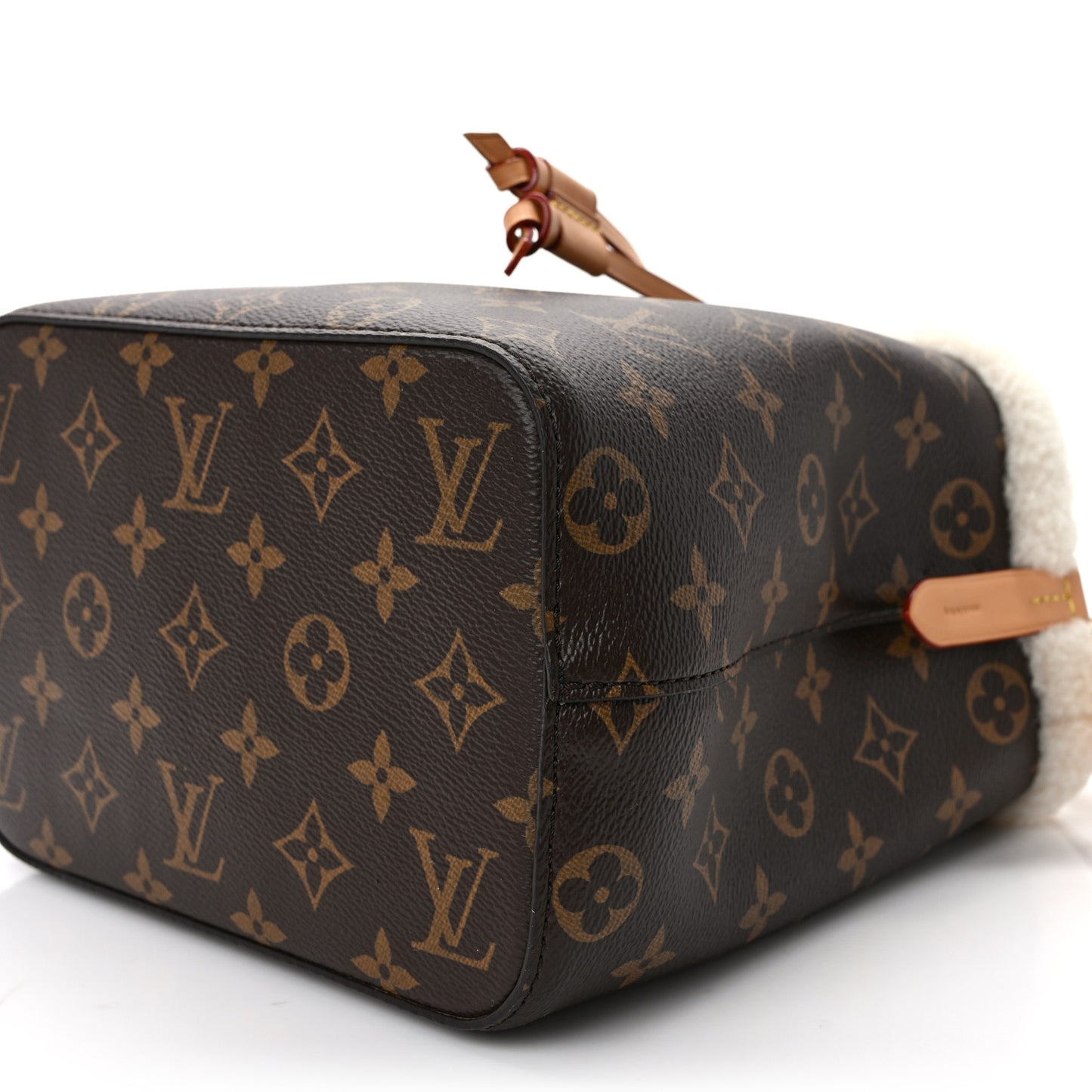 Monogram Shearling Cozygram Neonoe BB