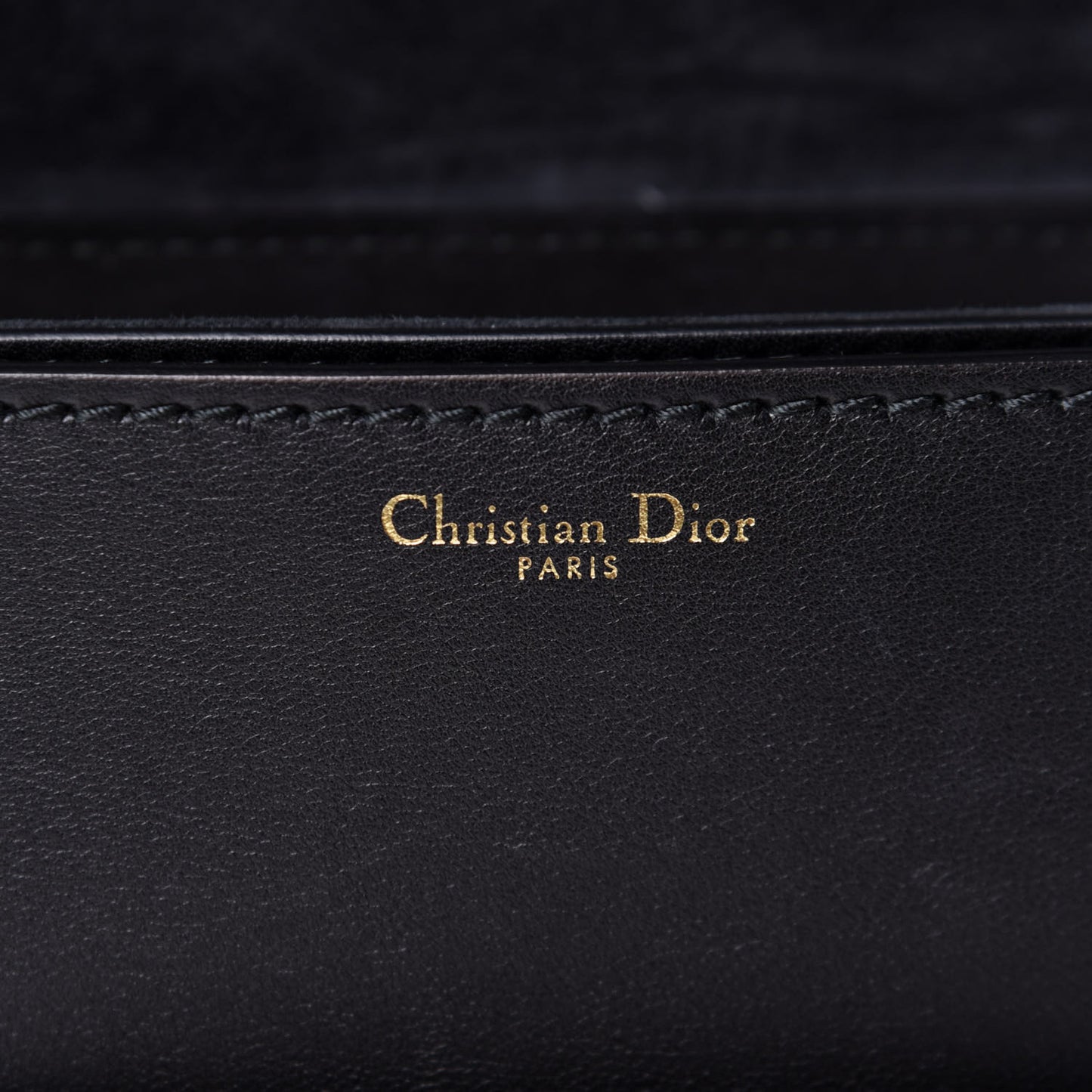 Smooth Calfskin Dio(r)evolution Flap Bag Black