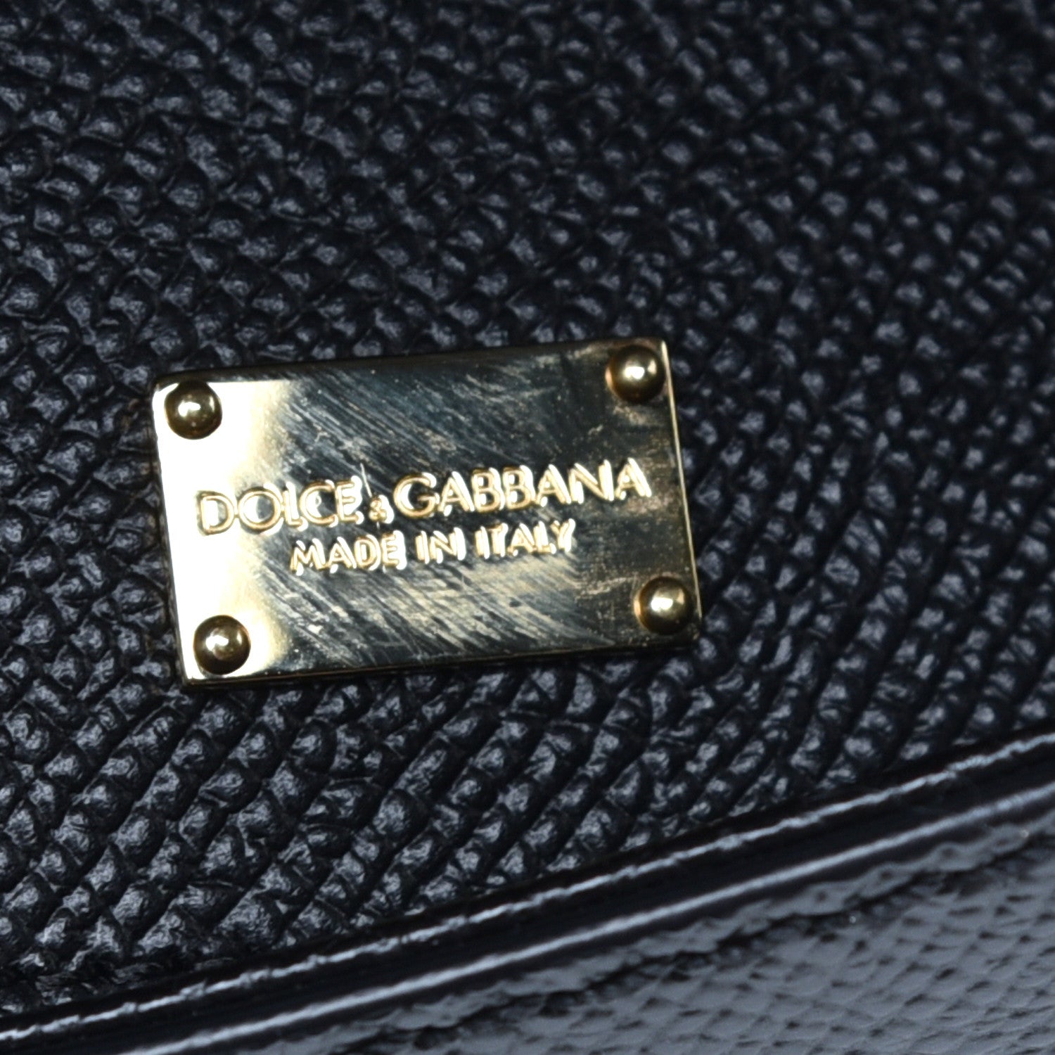Dolce & Gabbana Dauphine Large Miss Sicily Satchel Black 6 of 8