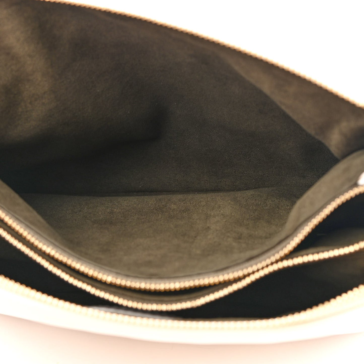 Lambskin Embossed Monogram Coussin PM Cream