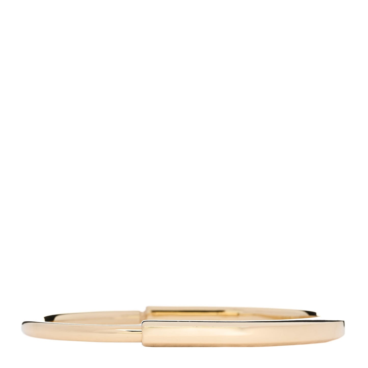 18K Yellow Gold Tiffany Lock Bangle Bracelet