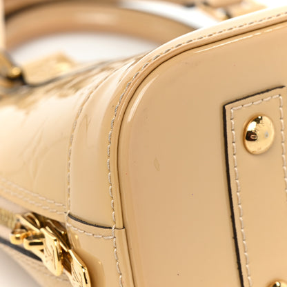 Louis Vuitton Vernis Alma BB Dune 12 of 15