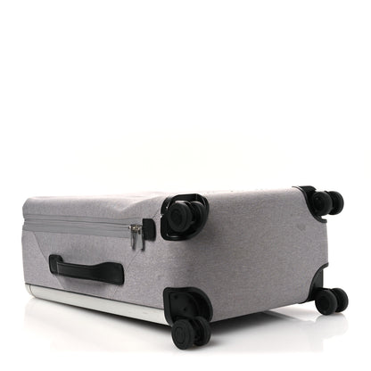 Louis Vuitton Knit Monogram Horizon Soft 55 Suitcase Grey 3 of 12