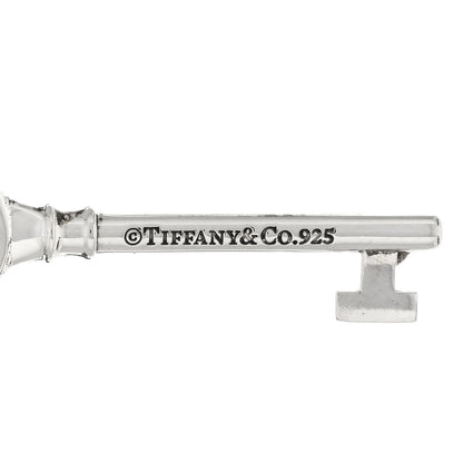 Tiffany Sterling Silver Return To Tiffany Round Key Pendant Necklace 3 of 3