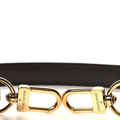 Louis Vuitton Calfskin Adjustable Shoulder Strap Brown 3 of 3