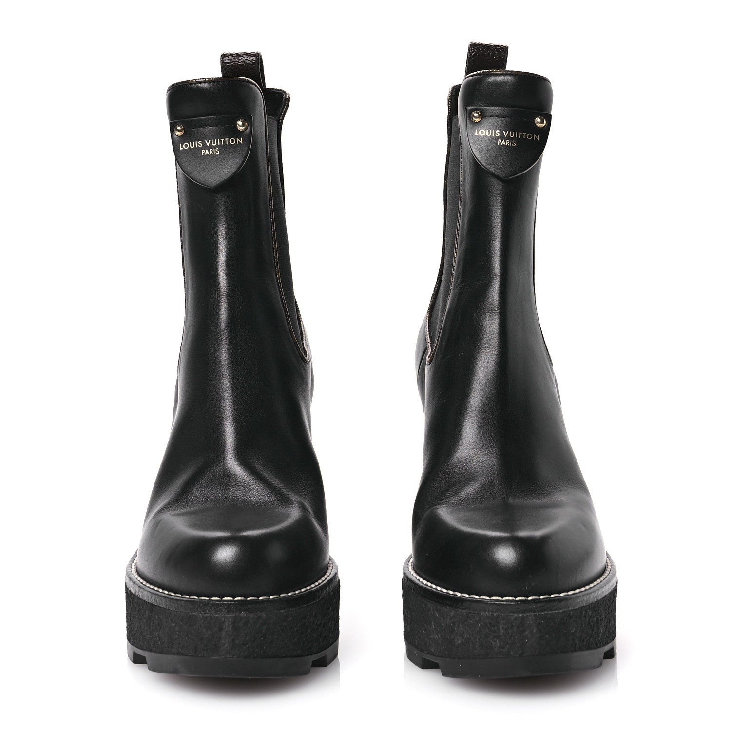 Louis Vuitton LV Beaubourge Ankle Boot 36.5 Black 2 of 8