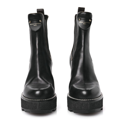 Louis Vuitton LV Beaubourge Ankle Boot 36.5 Black 2 of 8