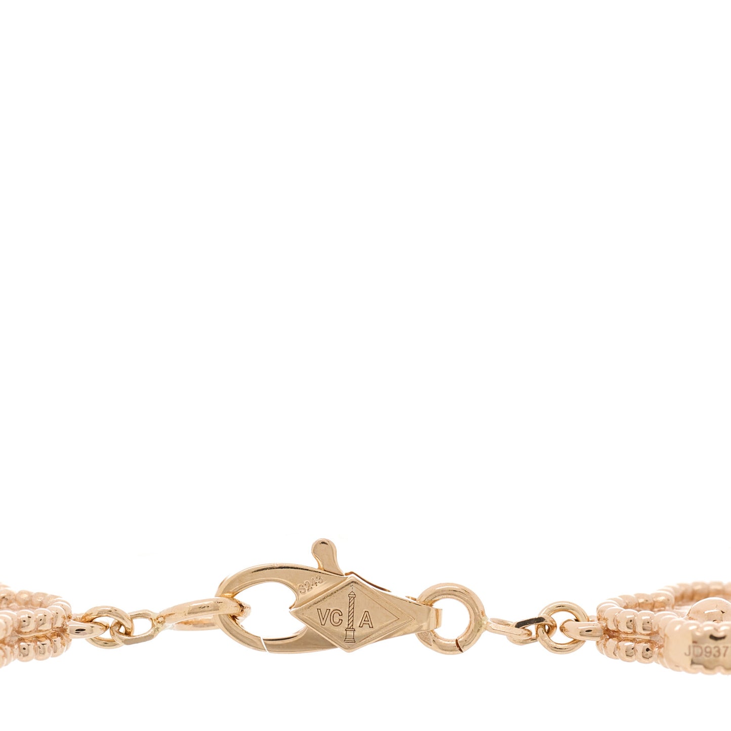 18K Rose Gold 6 Motifs Sweet Alhambra Bracelet