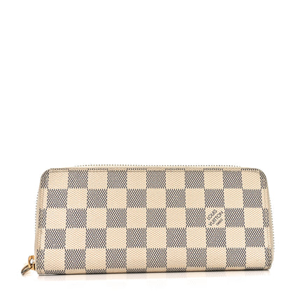 Louis Vuitton Damier Azur Clemence Wallet 1 of 7