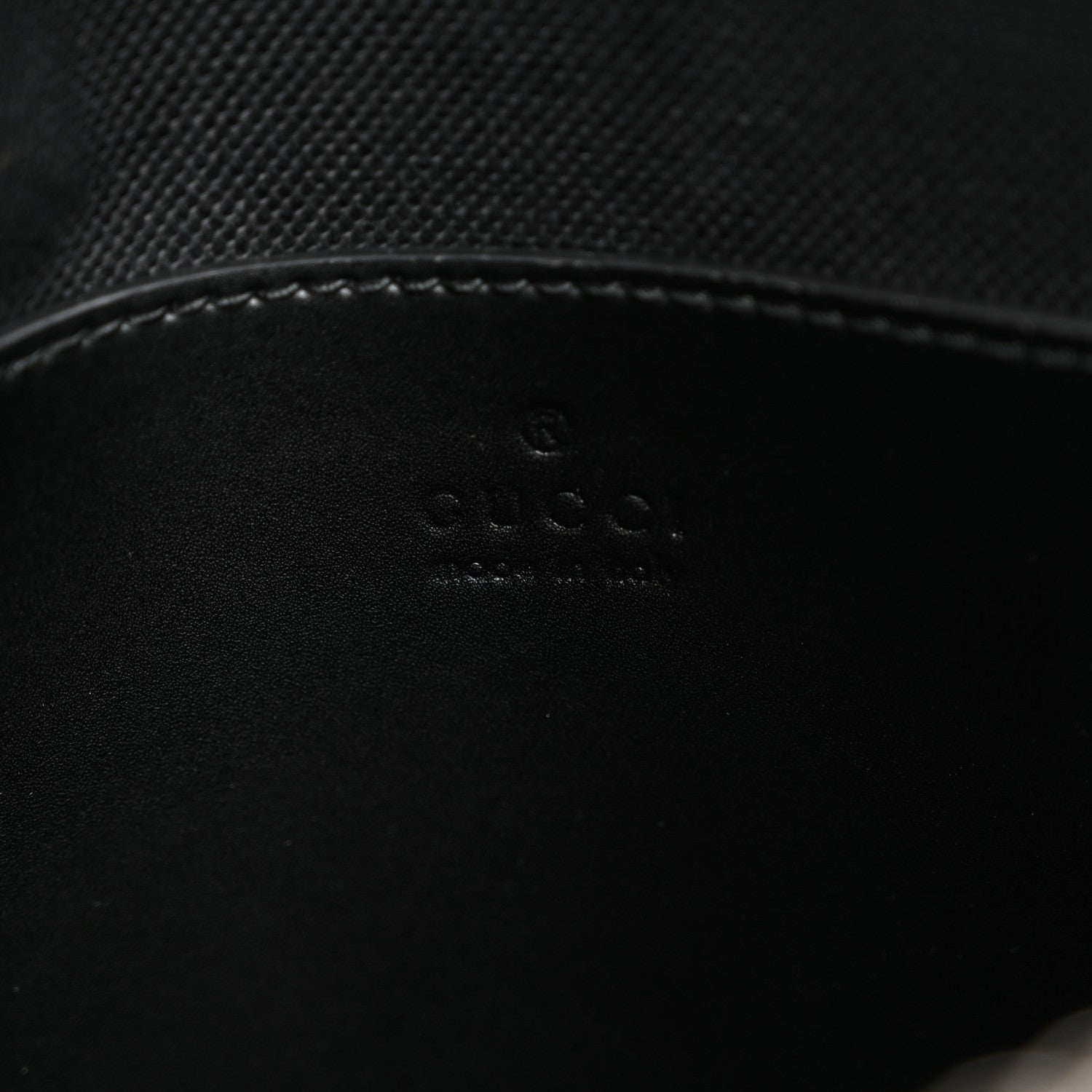 Gucci GG Supreme Monogram Web Small Flat Messenger Bag Black Grey 6 of 9